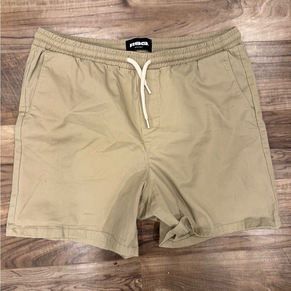 PSQ Tan Casual Shorts